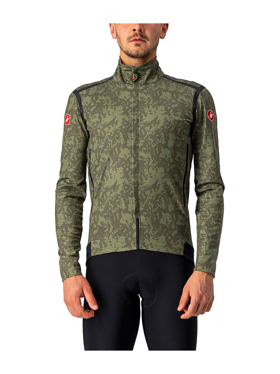 Castelli Perfetto RoS Long Sleeve, military green/black - Bild 1