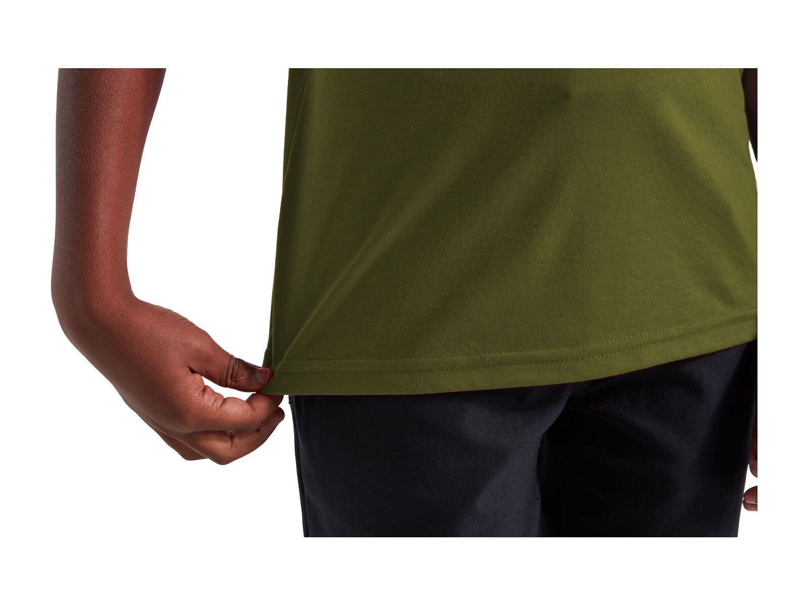 Specialized Wordmark T-Shirt Kinder kurzarm, olive green - Bild 7