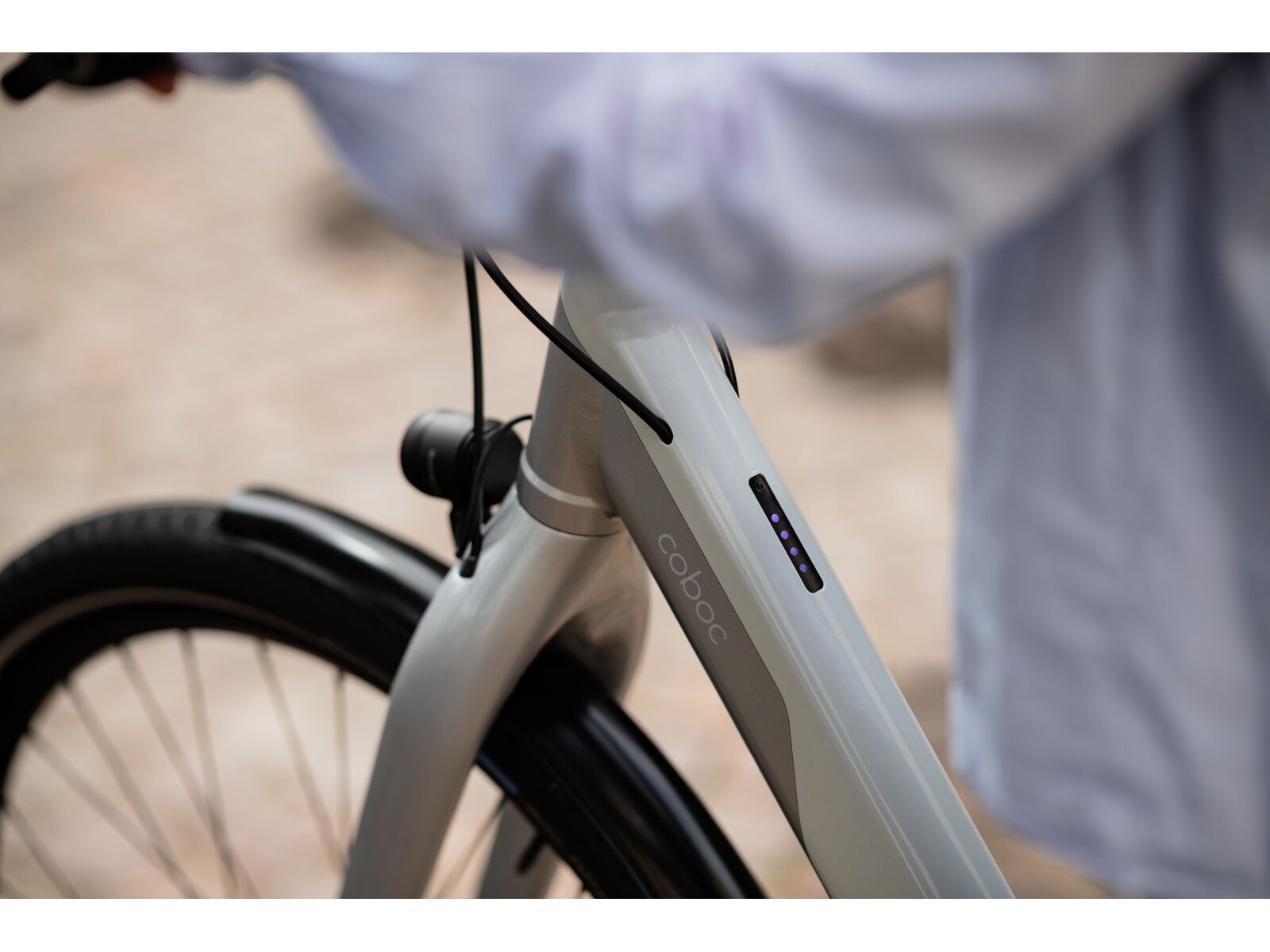 Coboc Kallio RDG, cloud white/neo silver, metallic - Bild 5