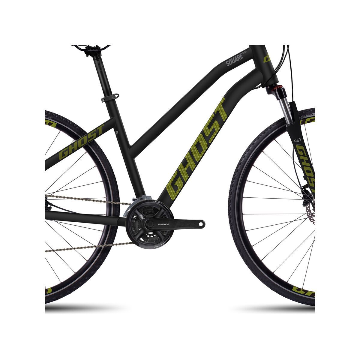 Ghost Square Cross 4 Miss, black/limegreen - Bild 3