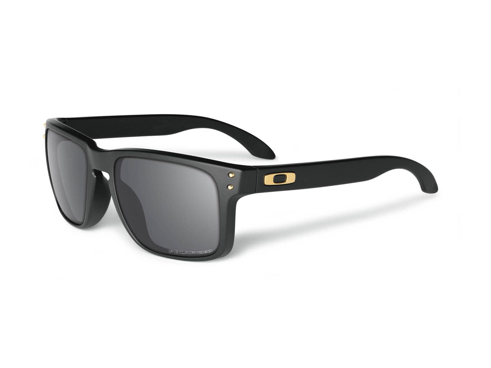 Oakley Holbrook Shaun White Gold Series Polarized, matte black/Lens: grey polarized - Bild 1