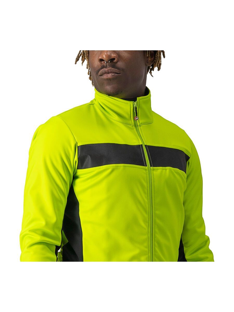 Castelli Raddoppia 3 Jacket, electric lime/black reflex - Bild 5