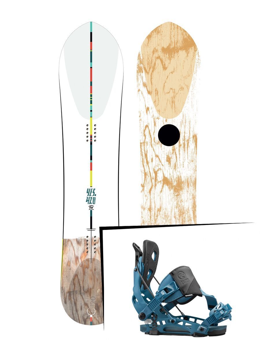 Set: Yes The 420 Powder Hull 2017 + Flow NX2 Hybrid (1513127S) - Bild 1