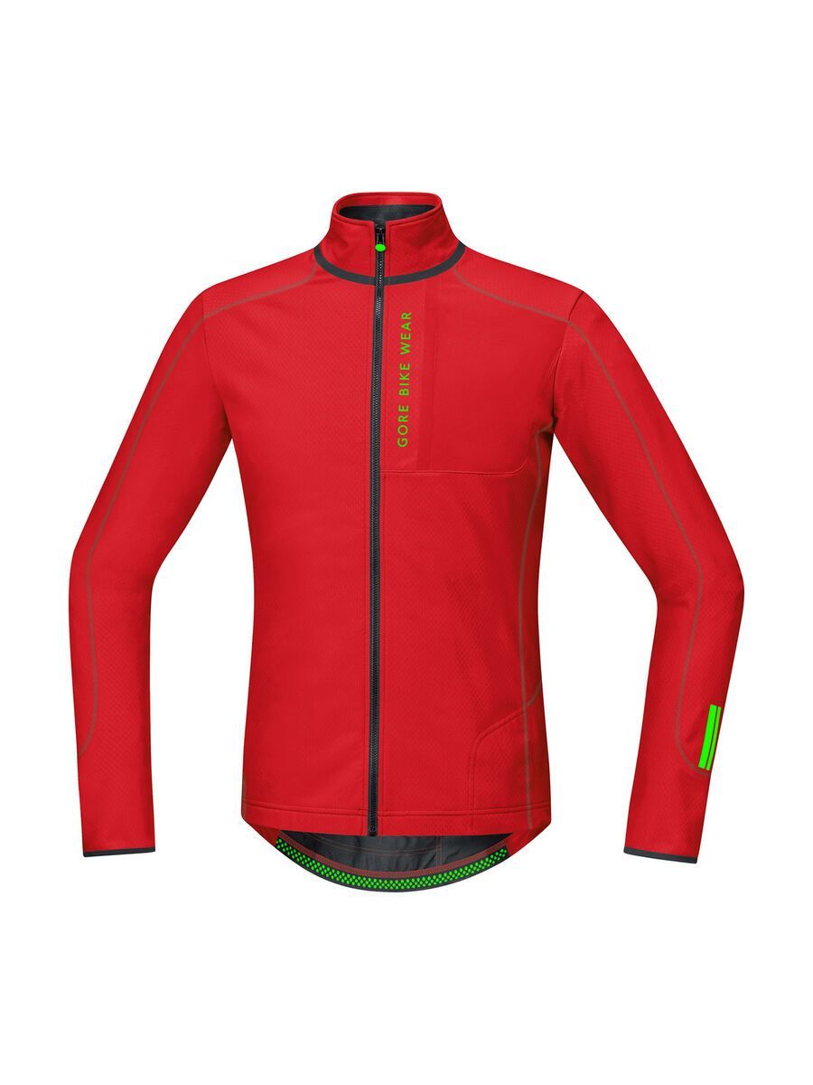 Gore Bike Wear Power Trail Thermo Jersey, red - Bild 1