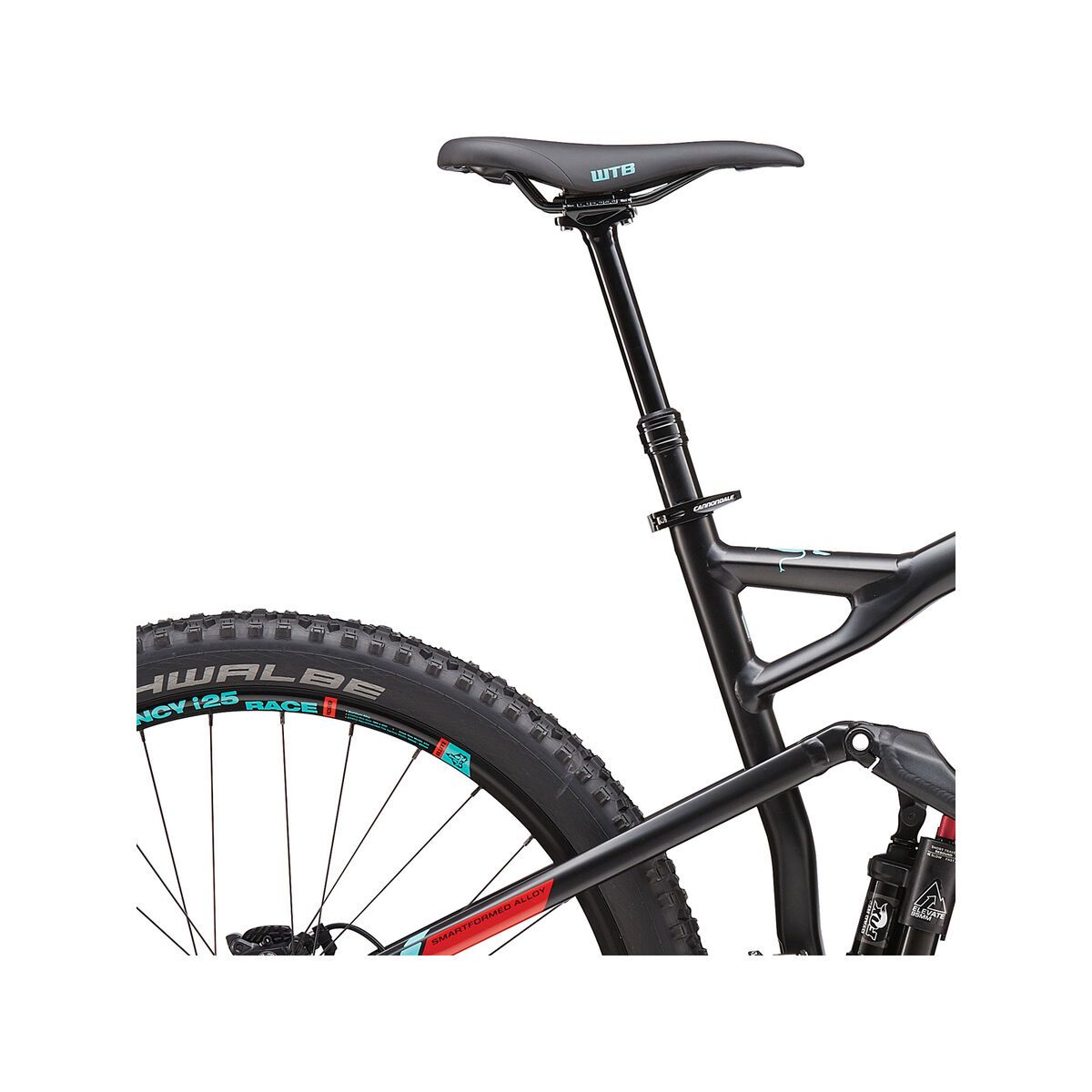 Cannondale Jekyll 3, black w/nearly black, fine silver, matte - Bild 5