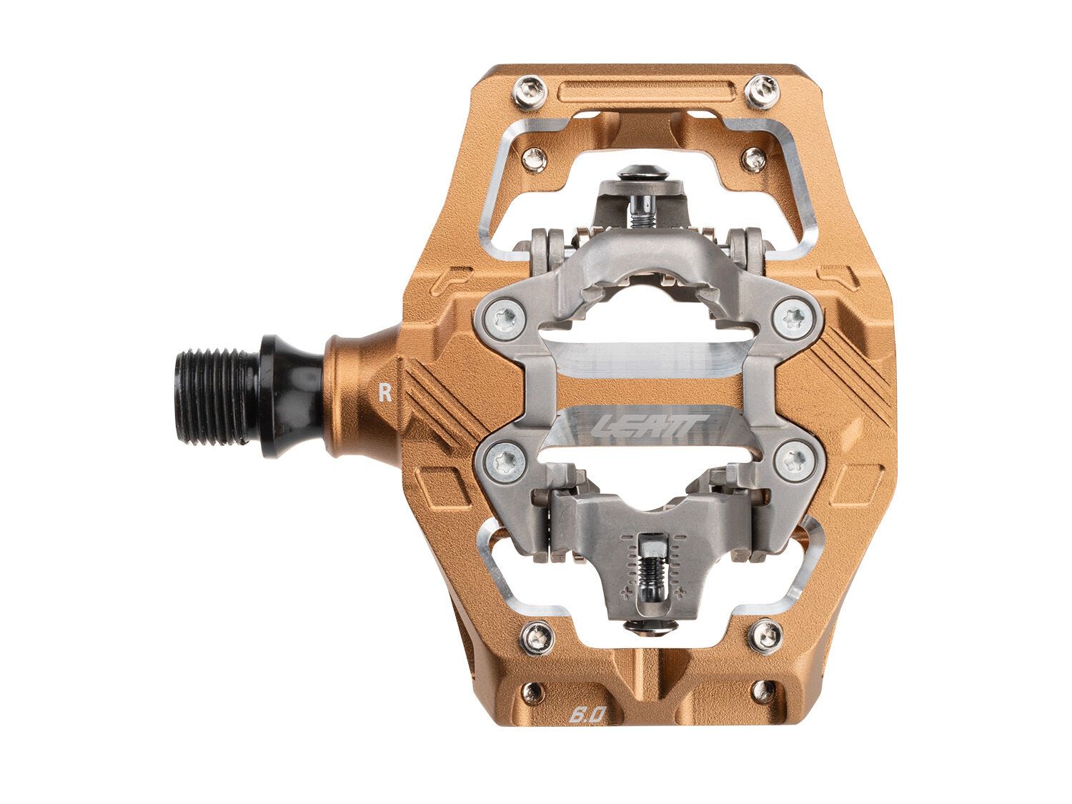 Leatt Pedals AllMtn 6.0 Clip-In, frost bronze - Bild 2