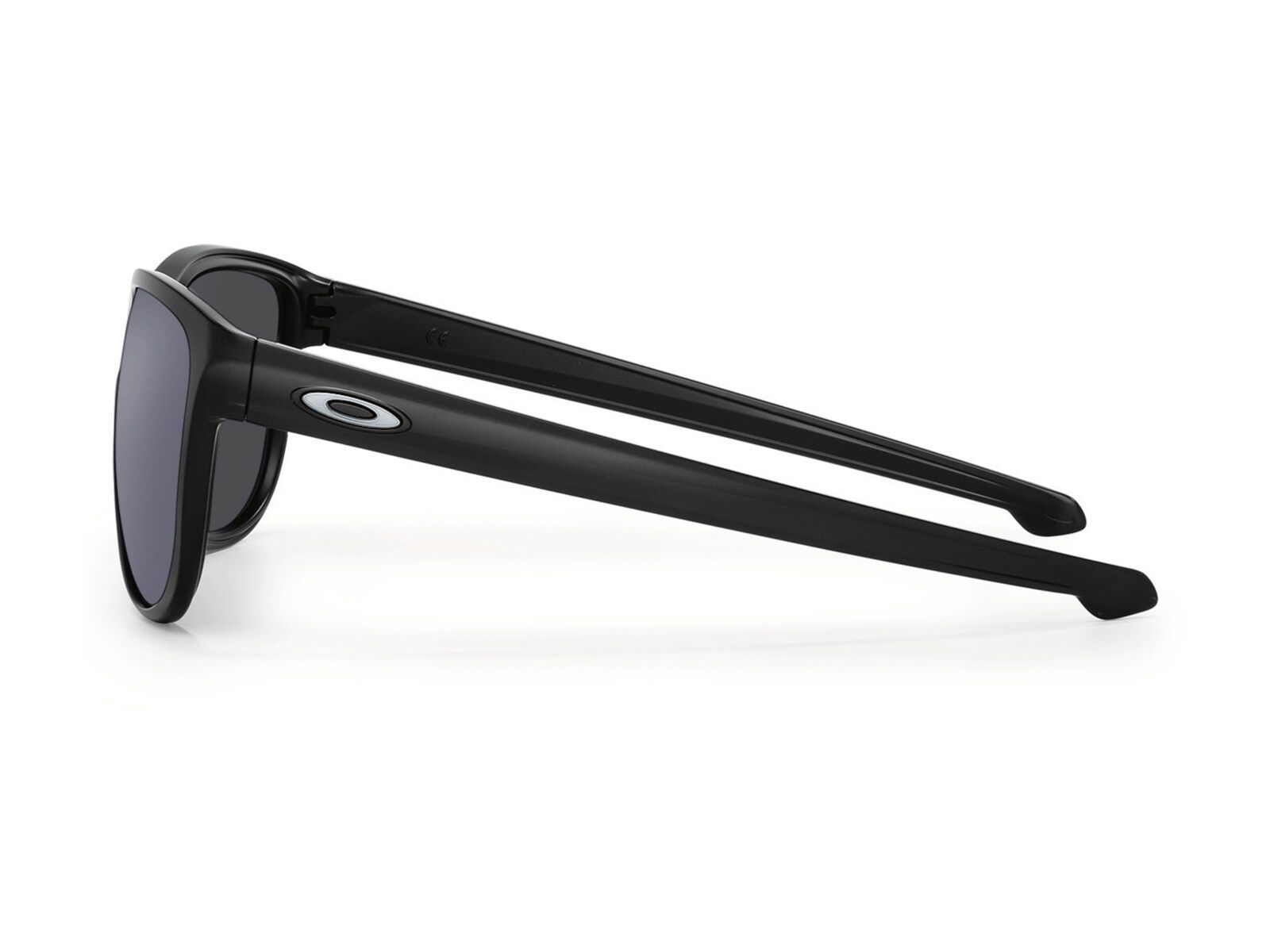 Oakley Sliver Round, matte black/Lens: grey - Bild 4