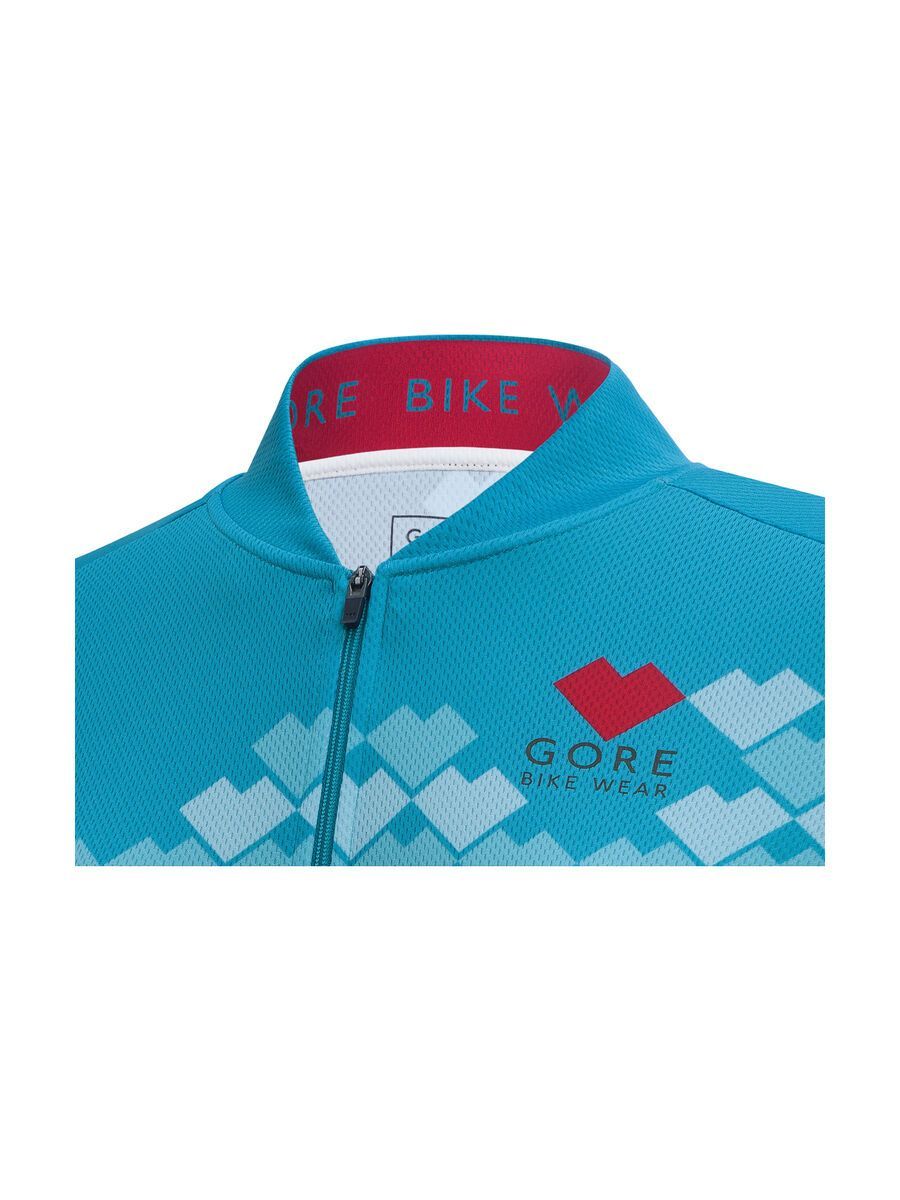 Gore Bike Wear E Lady Digi Heart Trikot, scuba blue - Bild 3
