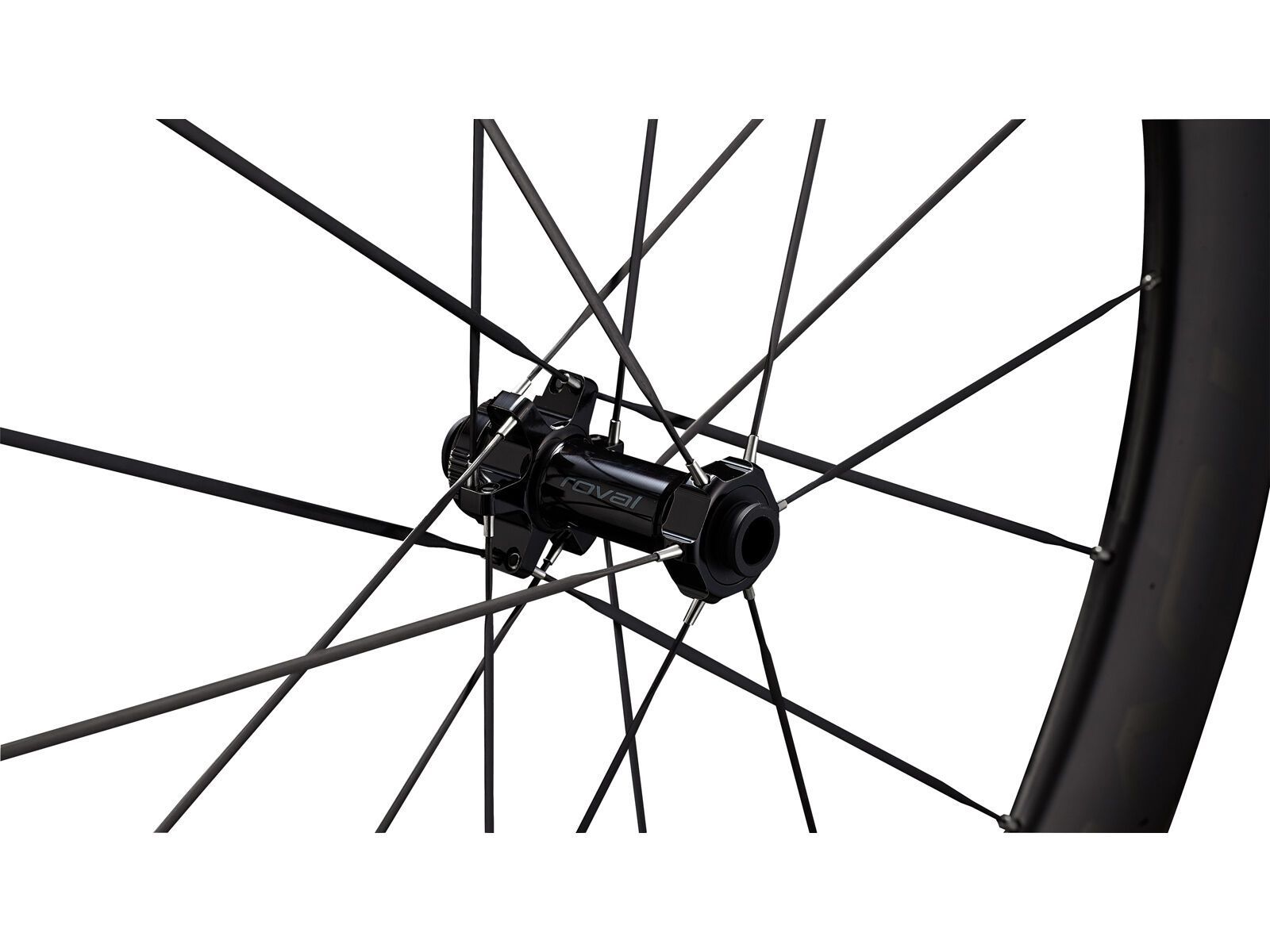 Specialized Roval Rapide Sprint CLX - 700C / 12x100 mm, satin carbon/gloss black - Bild 3