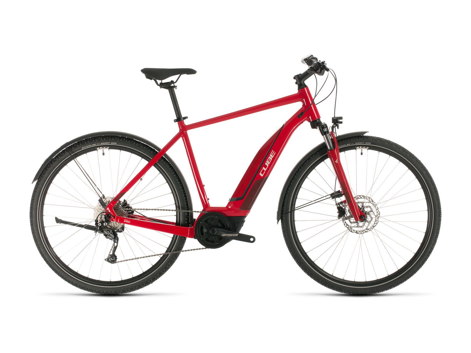 Cube Nature Hybrid ONE Allroad 400, red´n´red - Bild 1