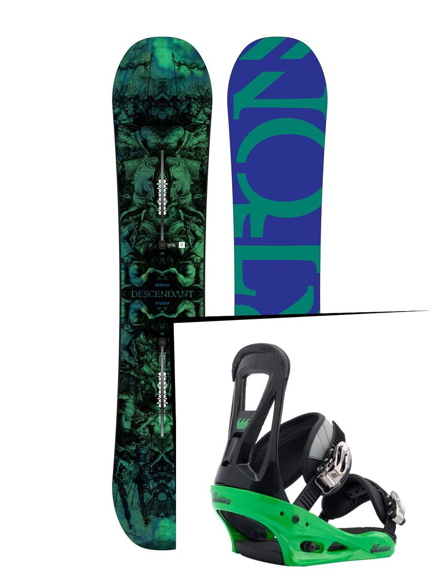 Set: Burton Descendant 2017 +  Freestyle (1712766S) - Bild 1