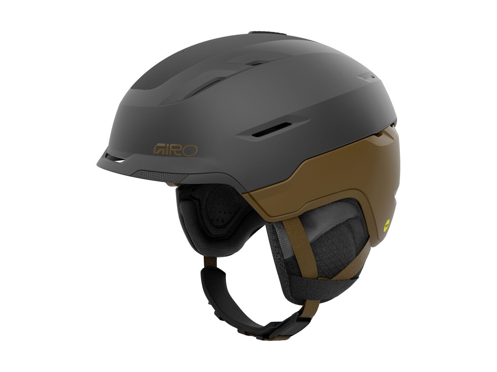 Giro Tor Spherical MIPS, matte metallic coal/tan - Bild 1