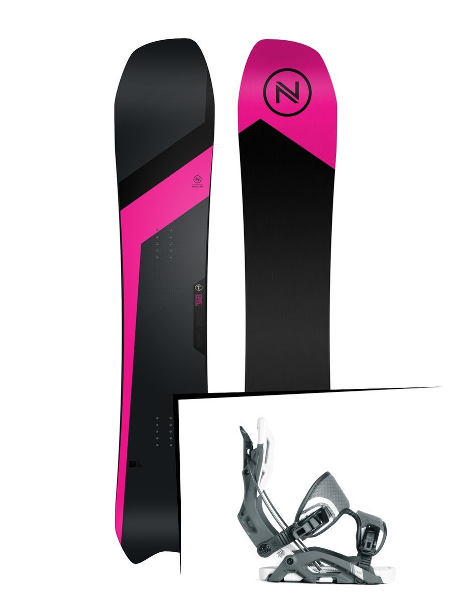 Set: Nidecker Tracer Regular 2019 + Flow Fuse (2226539S) - Bild 1