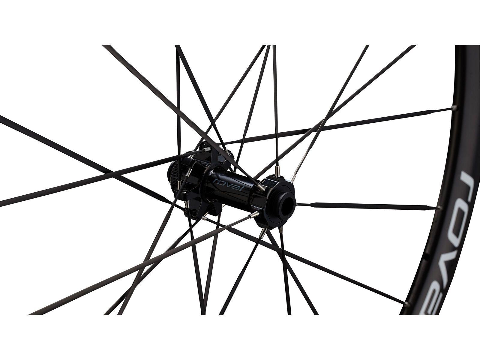 Specialized Roval Alpinist CLX III - 700C / 12x100 mm, gloss carbon/gloss white - Bild 3