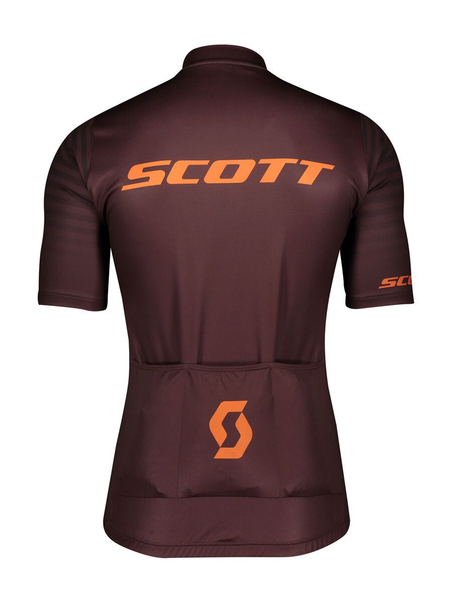 Scott RC Team 10 S/Sl Men's Shirt, maroon red/orange pumpkin - Bild 2