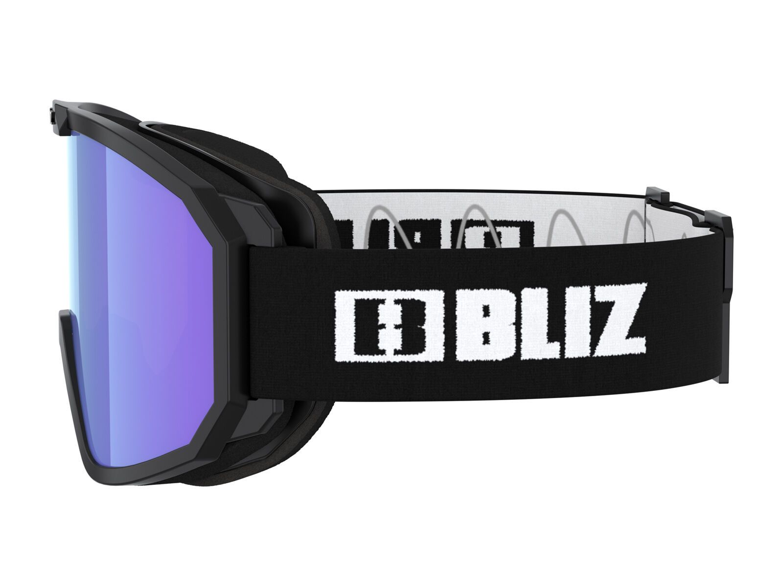 Bliz Rave, Light Orange/Blue Multi / matt black - Bild 2