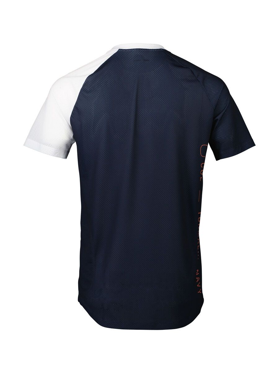 POC MTB Pure Tee, turmaline navy/hydrogen white - Bild 3