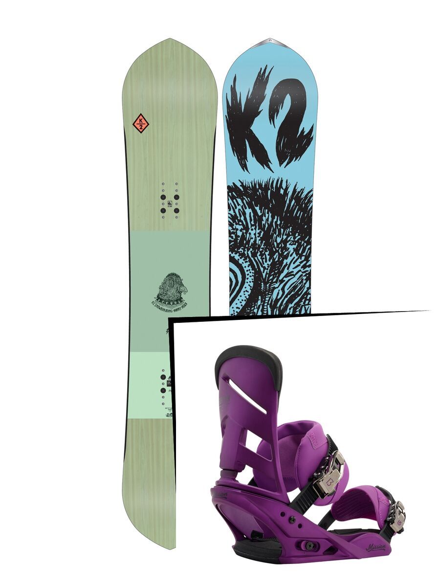 Set: K2 Happy Hour 2016 + Burton Mission (1191287S) - Bild 1