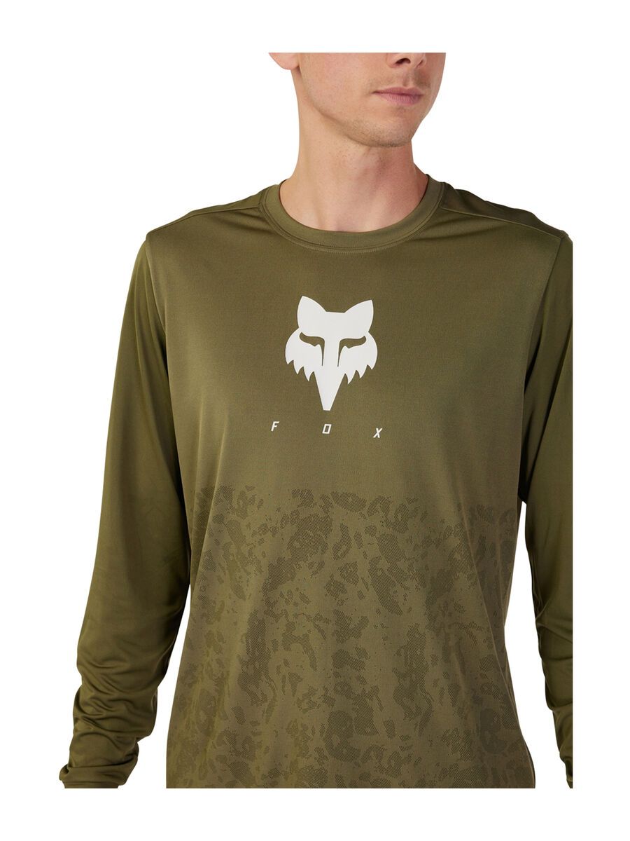 Fox Ranger Tru Dri LS Jersey, olive green - Bild 4