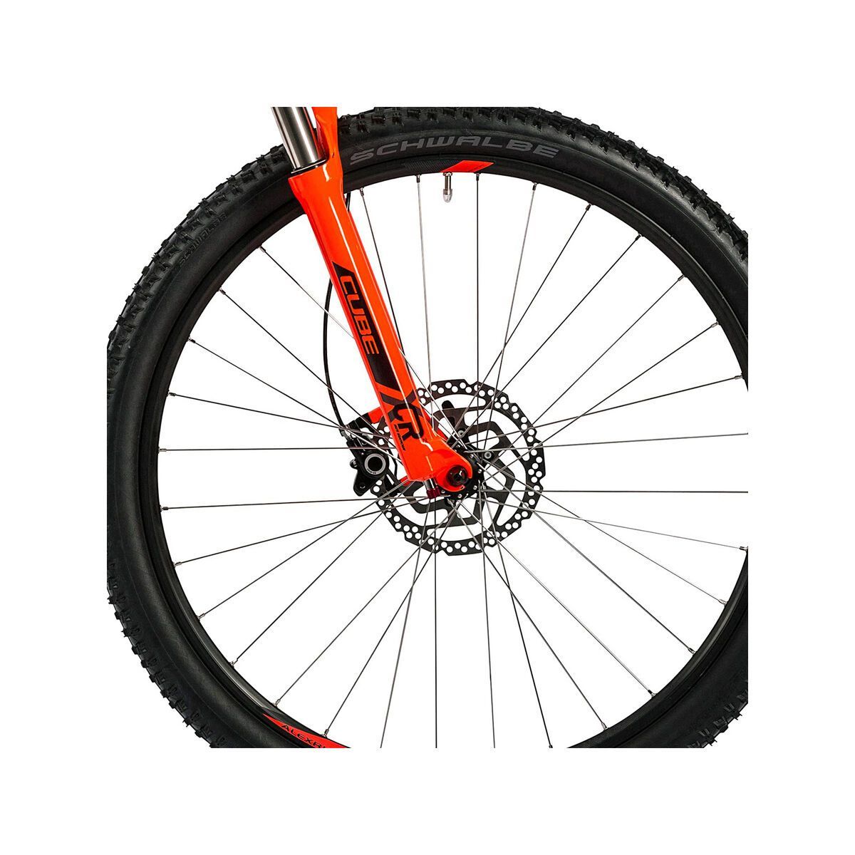 Cube Reaction Hybrid HPA Pro 500 29, black´n´flashred - Bild 2