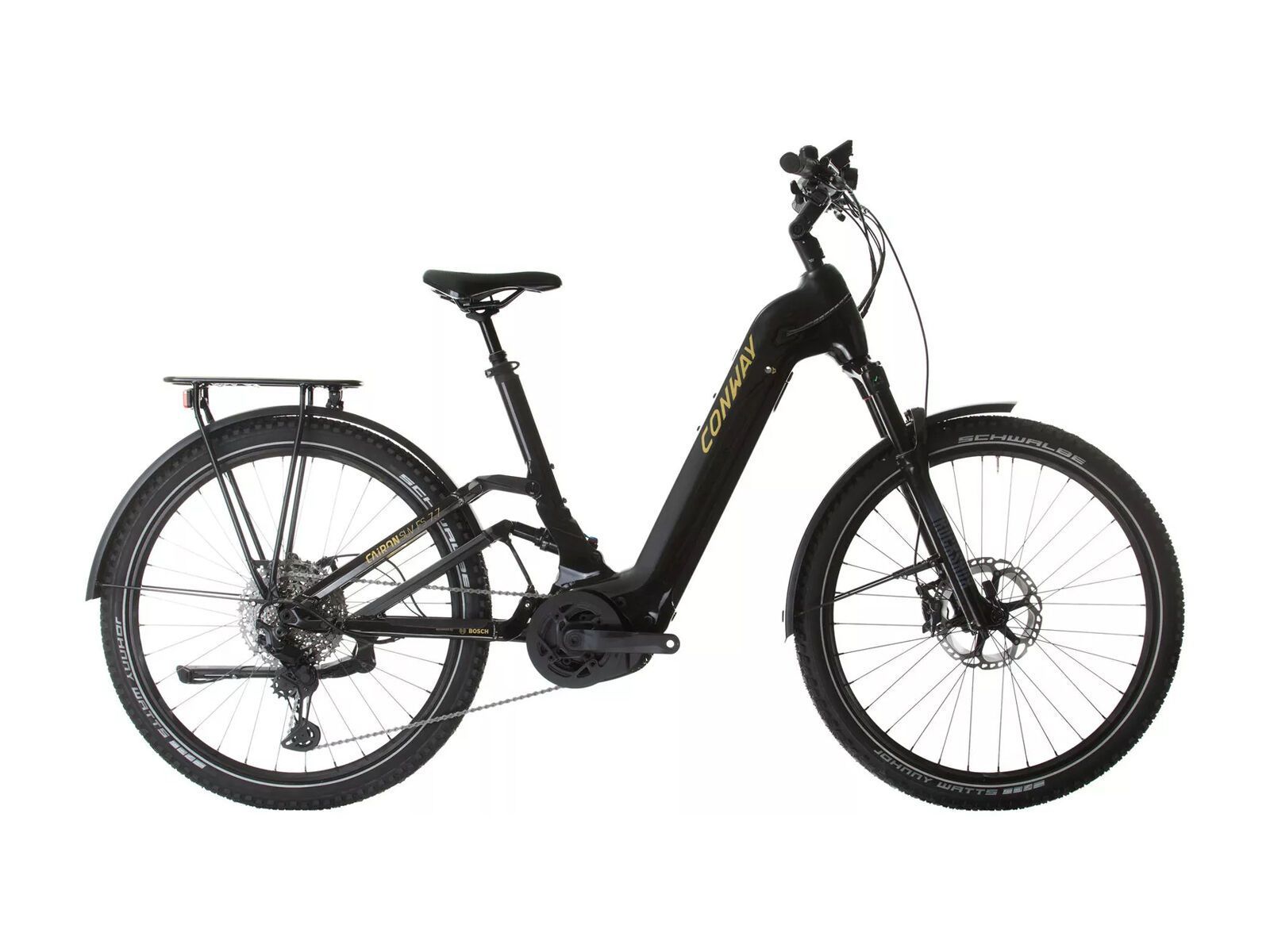 Conway Cairon SUV FS 7.7 Wave, black matt / gold metallic - Bild 1