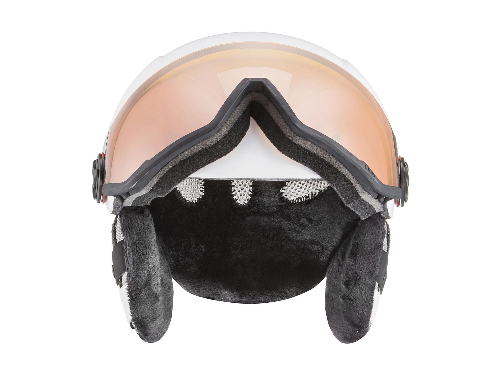 uvex hlmt 400 visor style, white - Bild 3