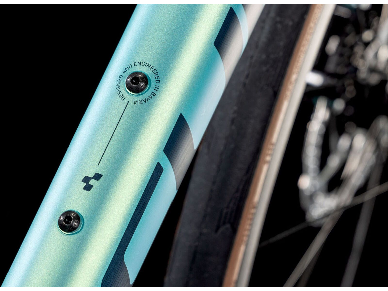 Cube Attain C:62 SLX, lagoon´n´black - Bild 3