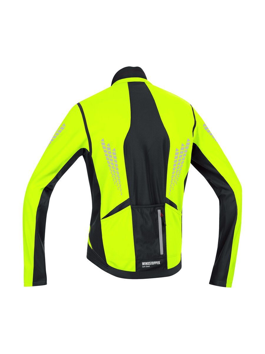 Gore Bike Wear Xenon 2.0 Windstopper SO Jacke, neon yellow black - Bild 4