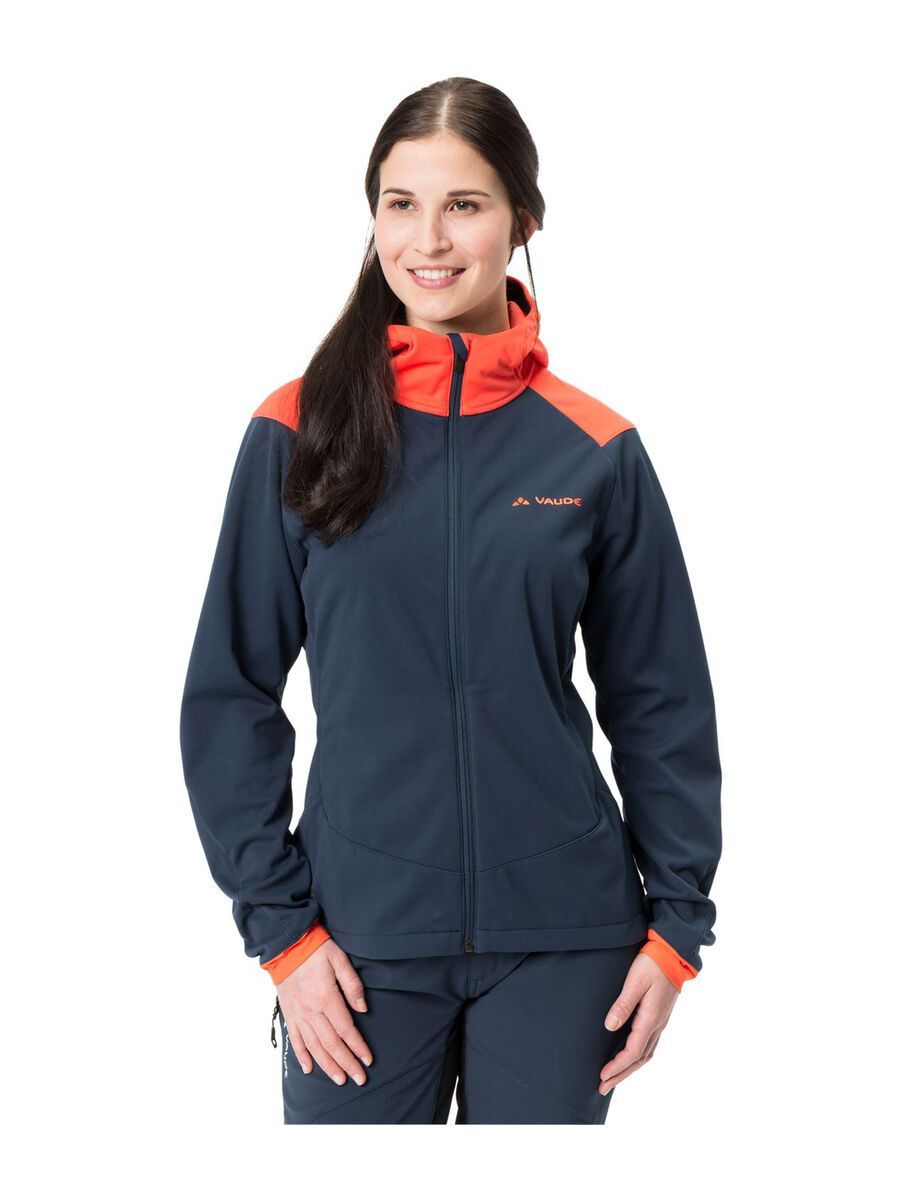 Vaude Women's Qimsa Softshell Jacket, dark sea uni - Bild 7