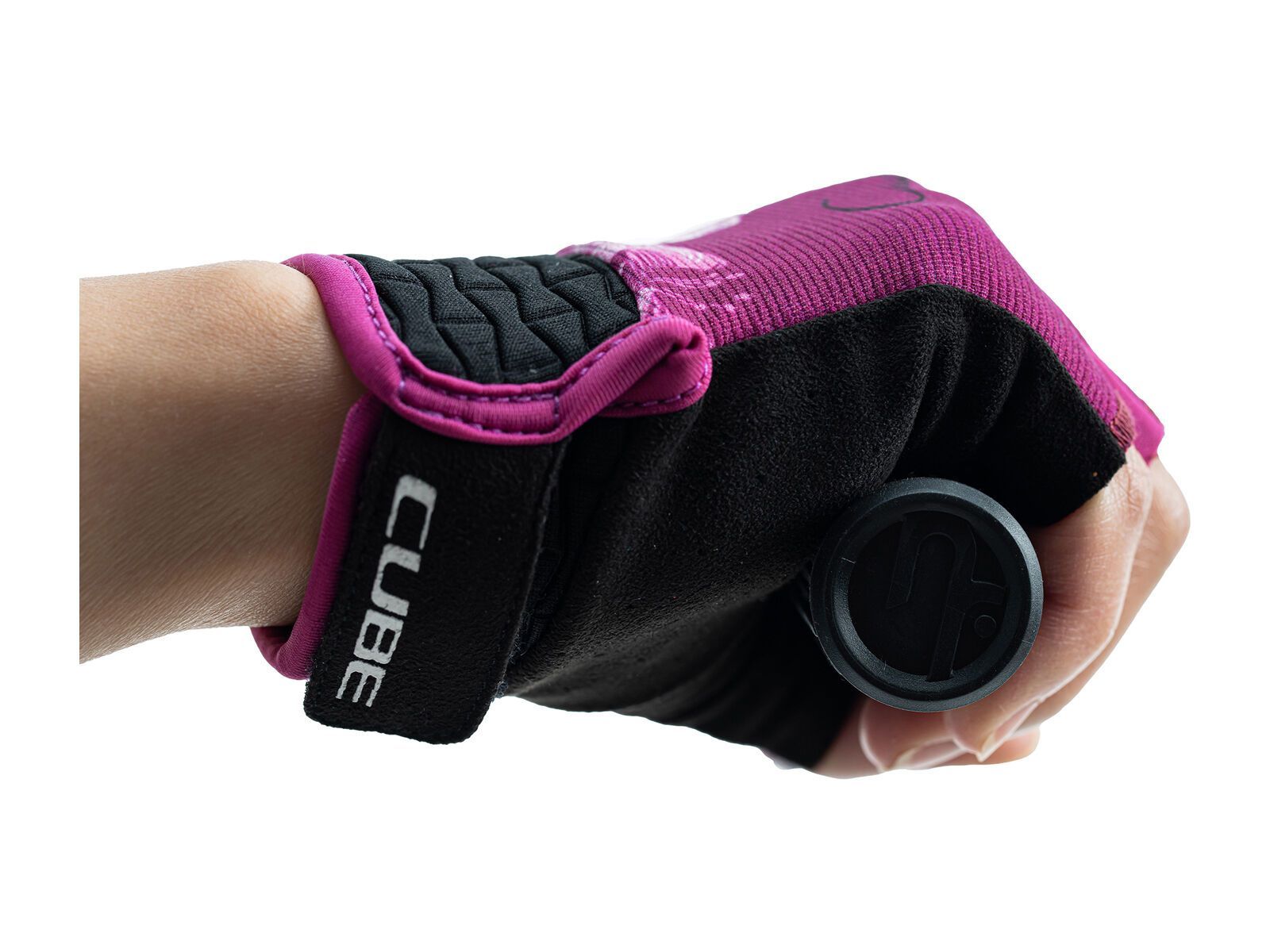 Cube Handschuhe Performance Junior Kurzfinger, pink - Bild 5