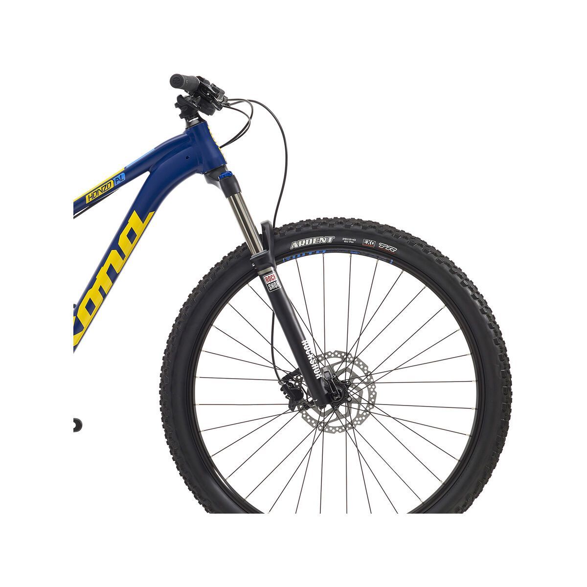 Kona Honzo AL, matt navy w/ gloss yellow & blue decals - Bild 5