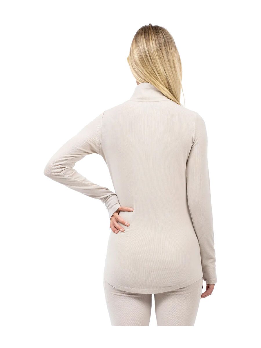 Eivy Journey Merino Wool Rib Top, faded cloud - Bild 5