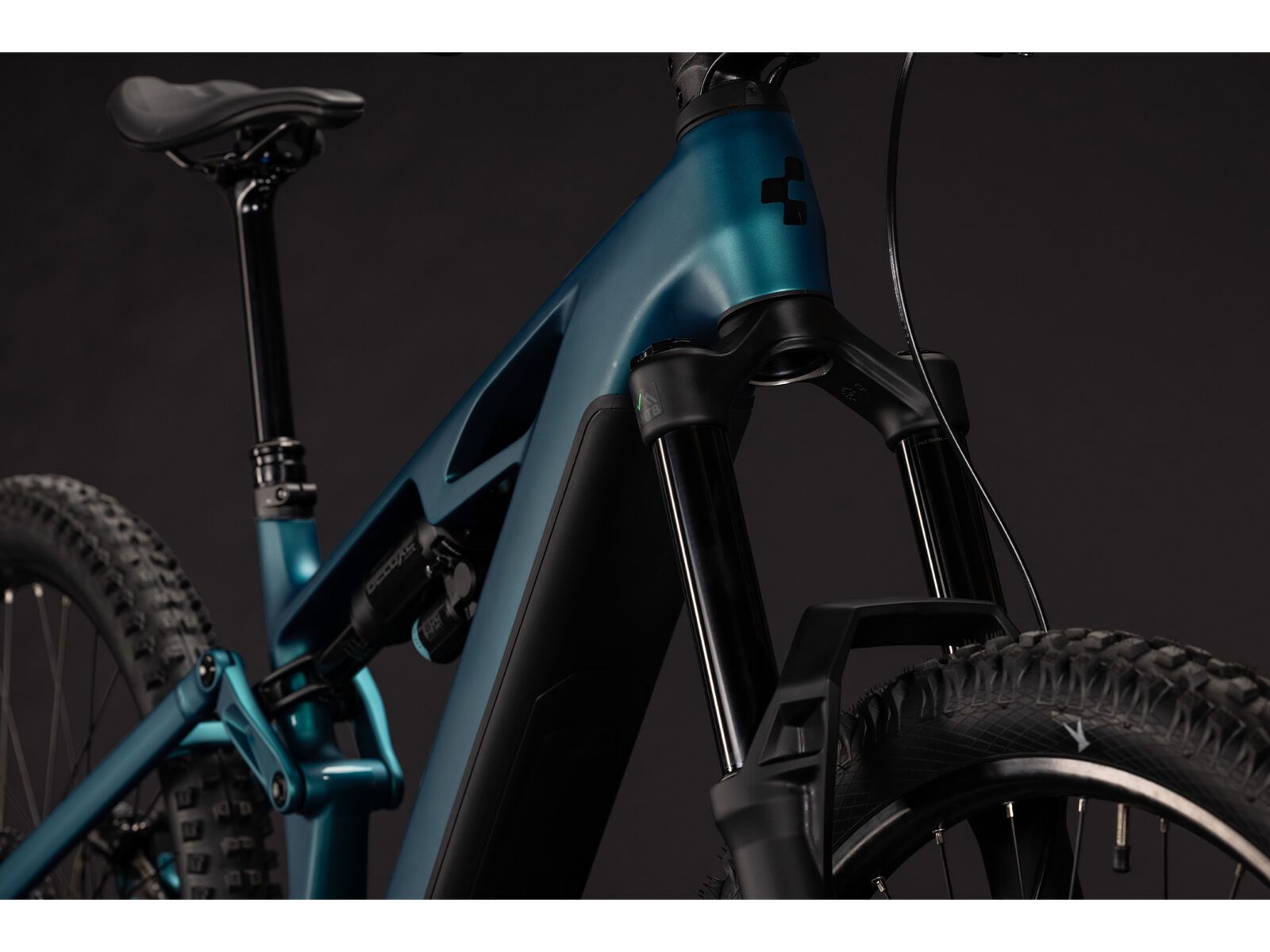 Cube Stereo Hybrid One77 HPC Race 800, metallicpetrol´n´black - Bild 6