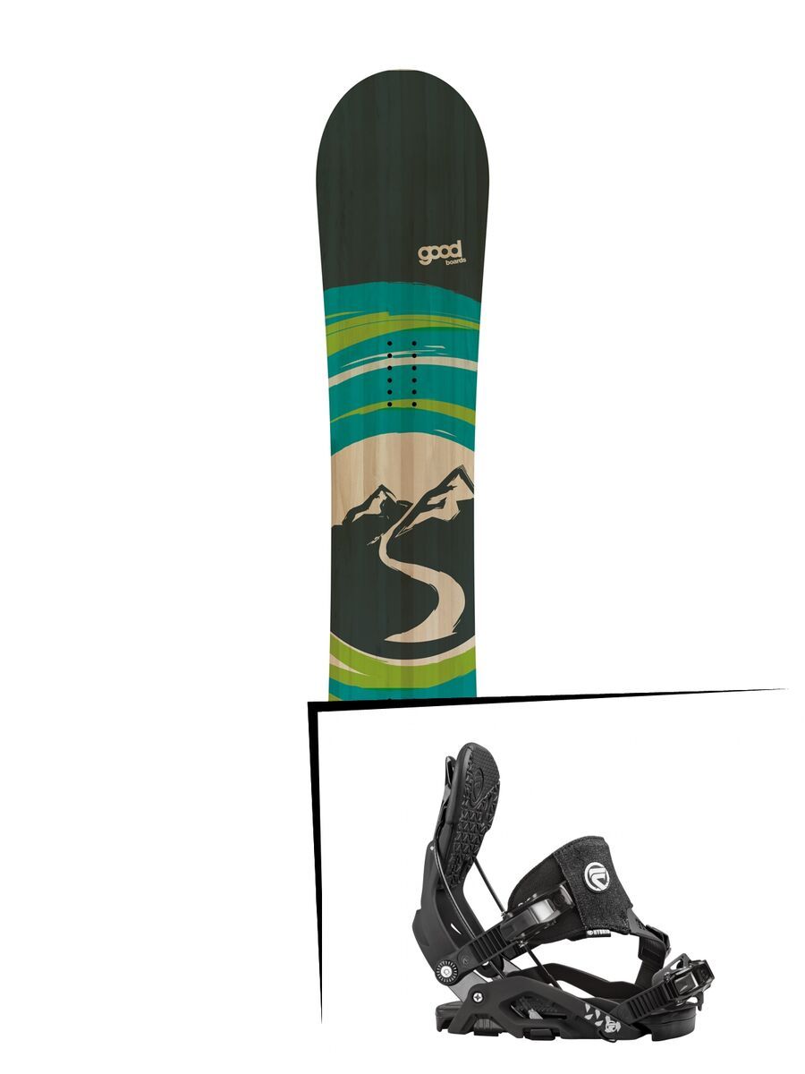 Set: goodboards Julia 2016 + Flow Juno Hybrid (1513205S) - Bild 1