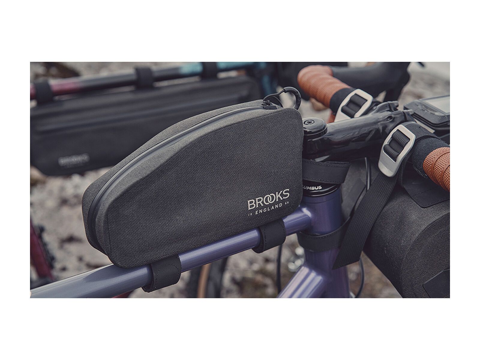 Brooks Scape Top Tube Bag, black - Bild 5