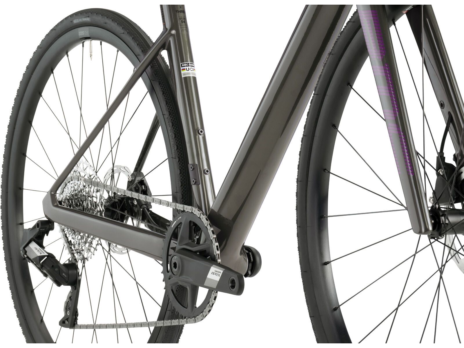 BMC Roadmachine X Three, steel green/purple - Bild 8