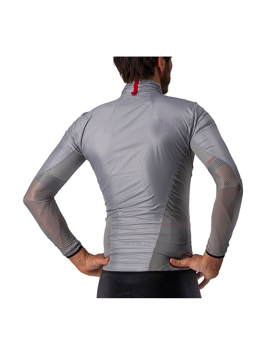 Castelli Aria Shell Jacket, silver gray - Bild 4
