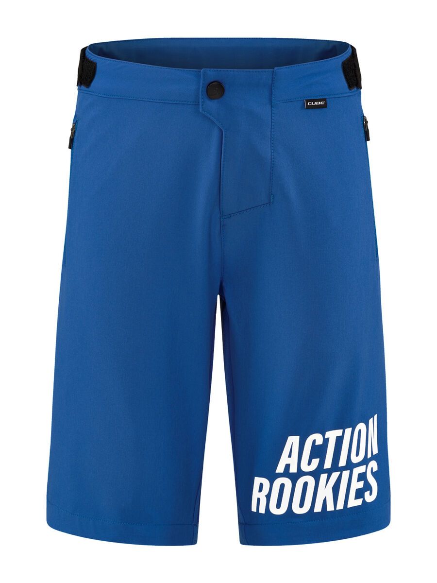 Cube MTB Baggy Short Rookie X Actionteam, blue - Bild 1