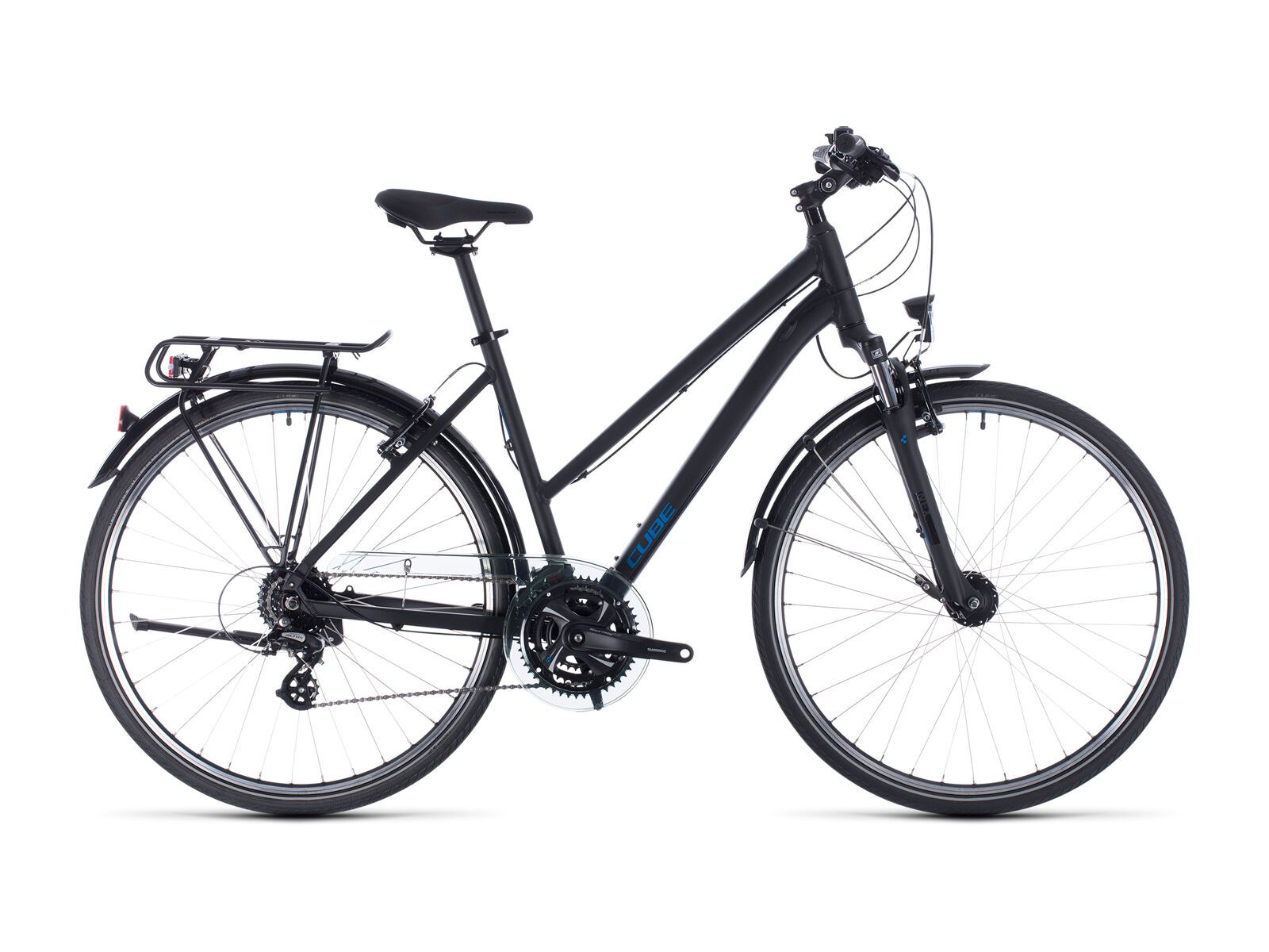 Cube Touring Trapeze, black´n´blue - Bild 1