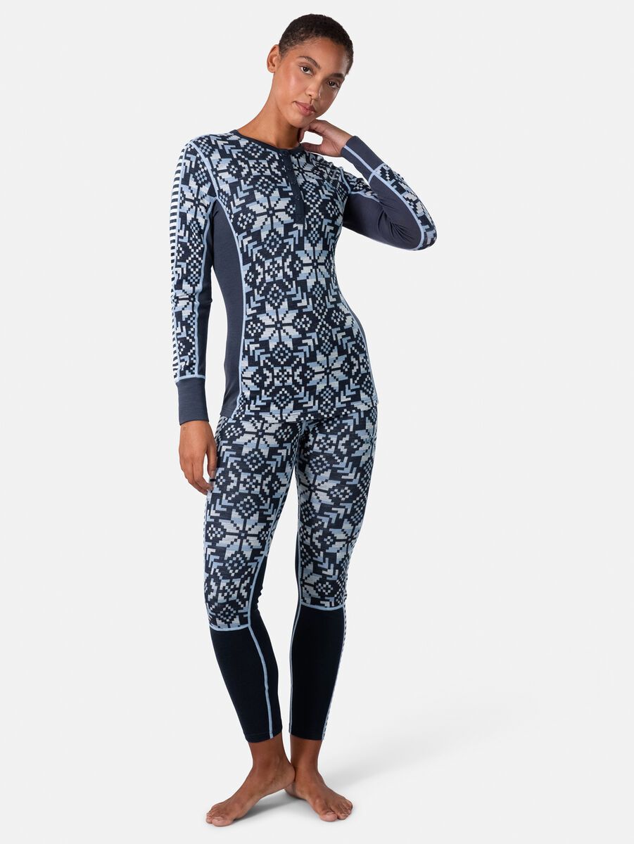 Kari Traa Else Long Sleeve Baselayer, dark navy blue - Bild 5