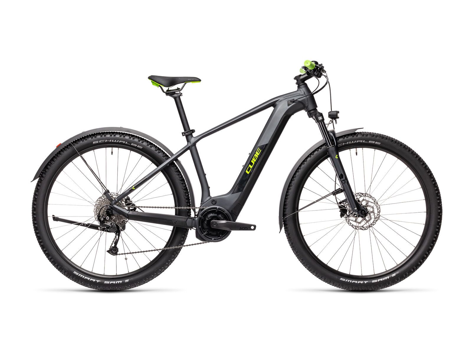 Cube Reaction Hybrid Performance Allroad 500 27.5, iridium´n´green - Bild 1