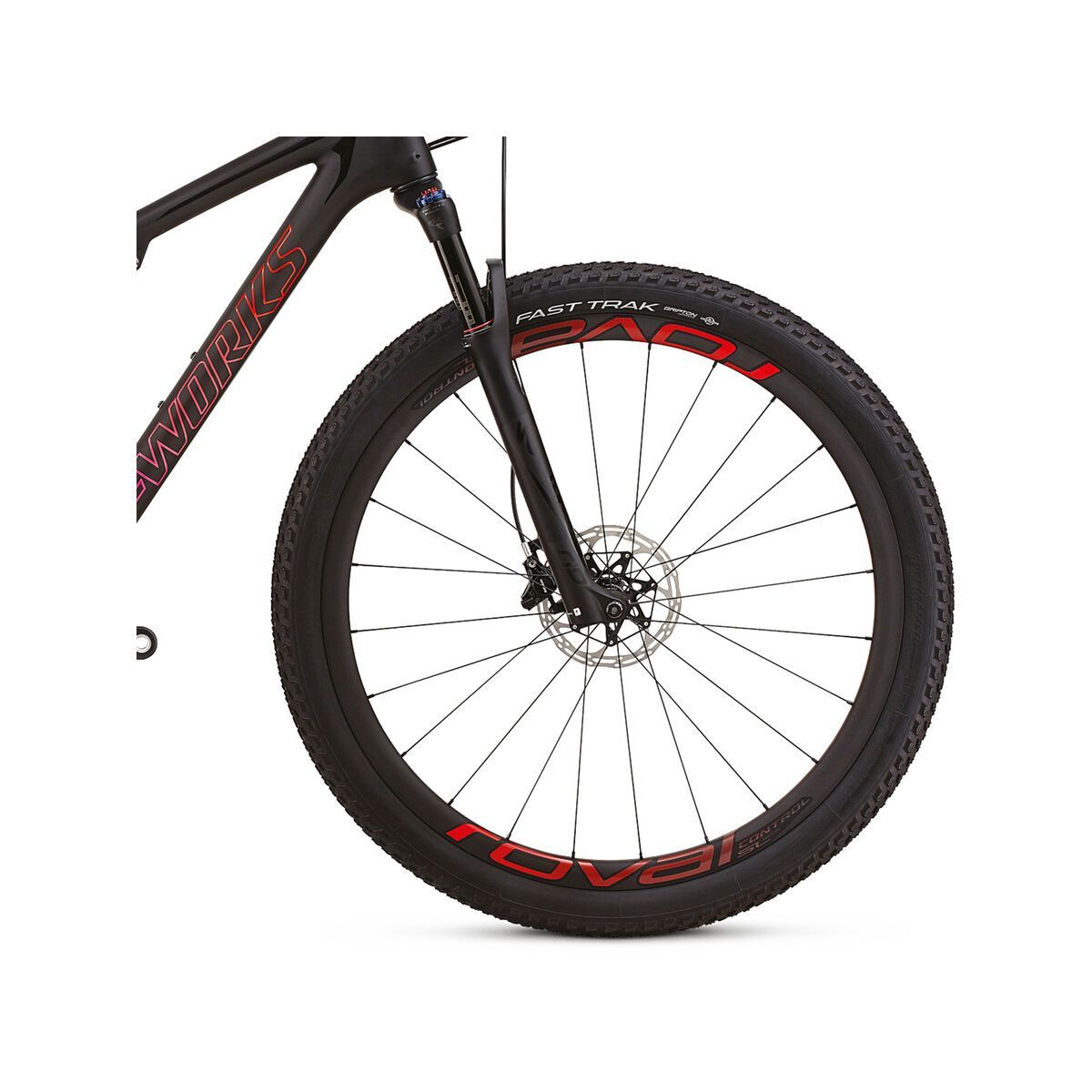 Specialized Women's S-Works Epic, satin gloss black tint/rocket red/acid purple fade - Bild 4