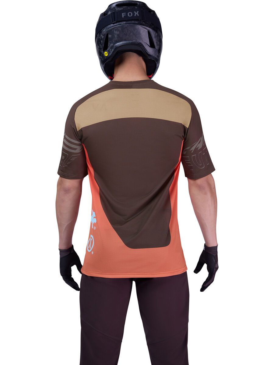 Fox Flexair SS Jersey Elevated, cocoa - Bild 4