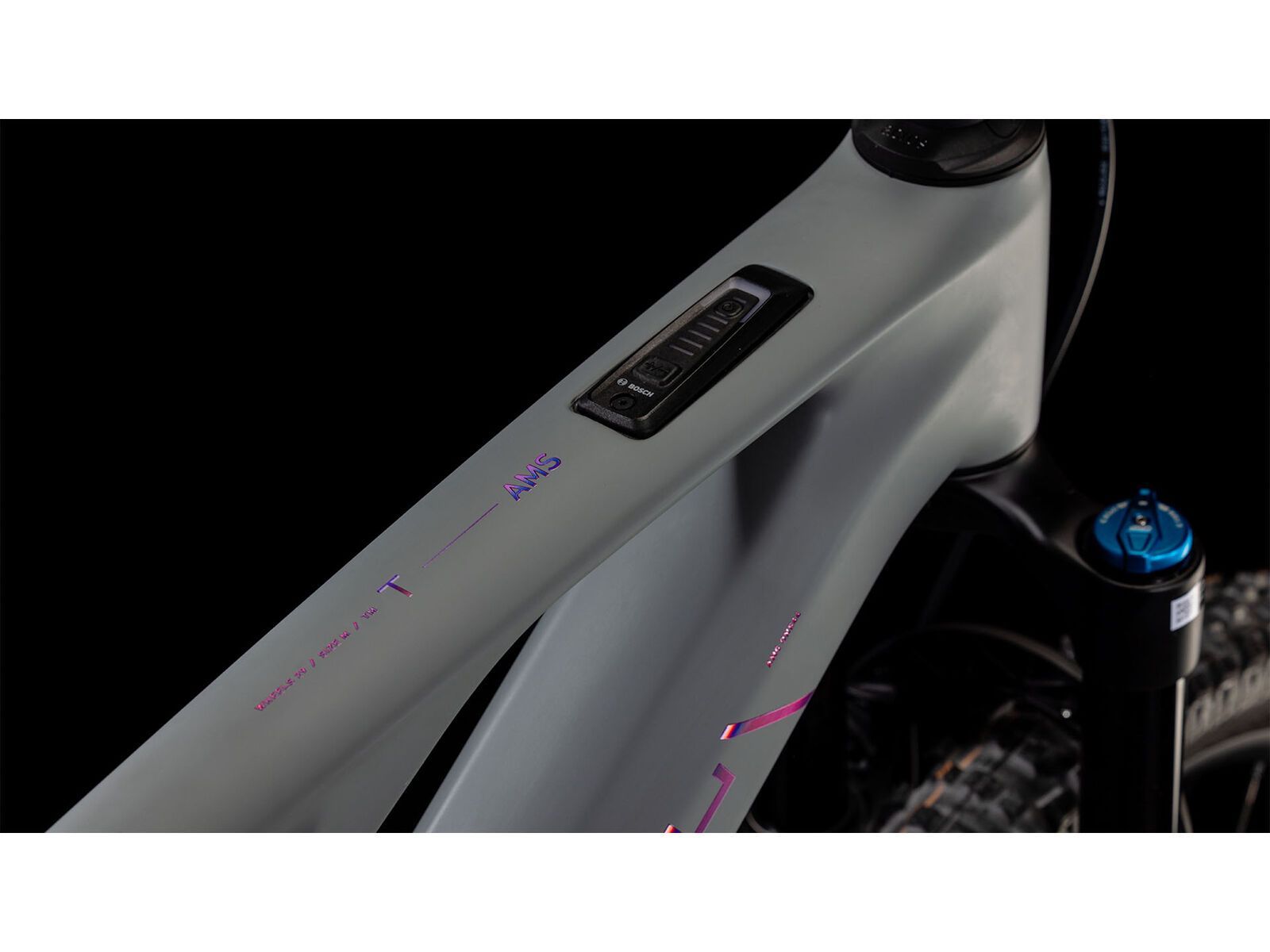 Cube AMS Hybrid One44 C:68X TM 400X 29, swampgrey´n´purplereflex - Bild 2