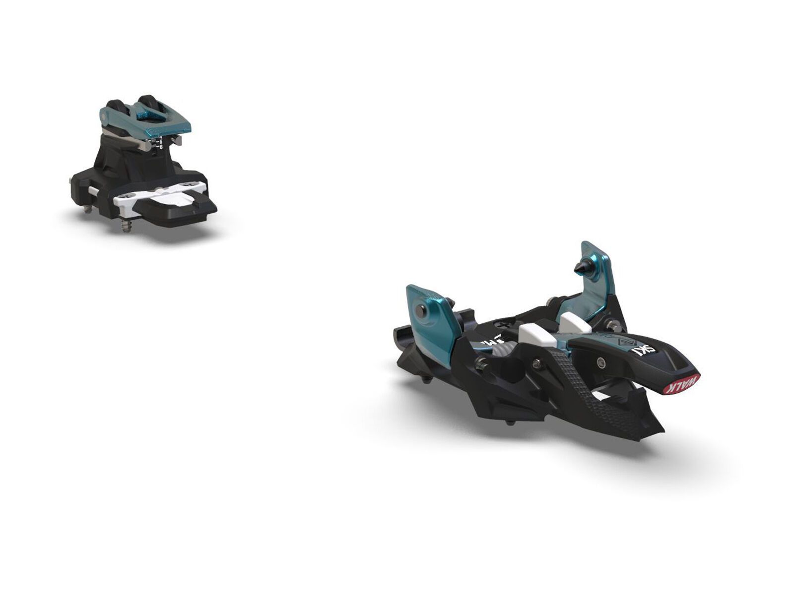 Marker Alpinist 8 ohne Bremse, black/turquoise - Bild 7