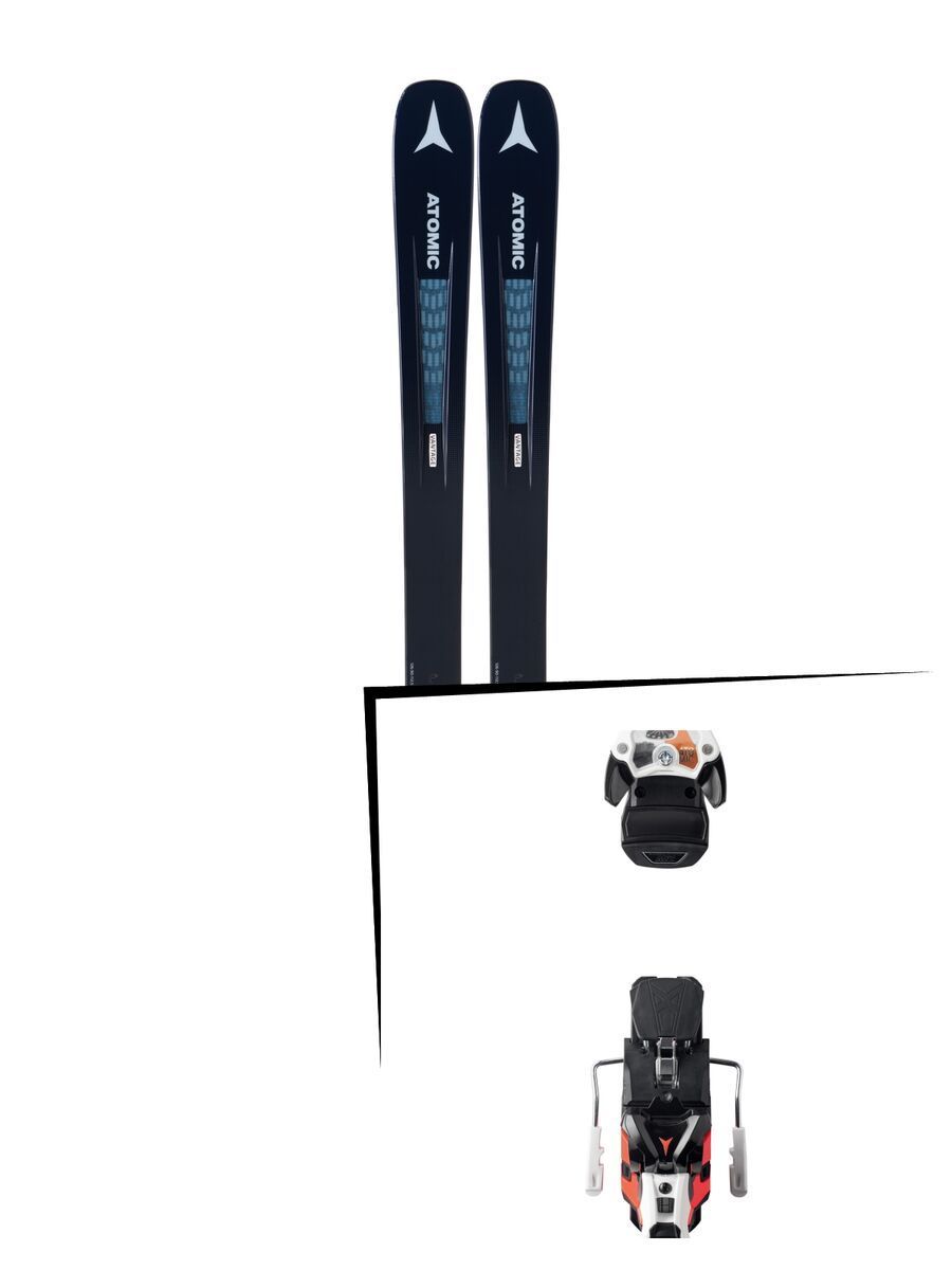 Set: Atomic Vantage 90 TI W 2019 + Atomic Warden MNC 13 white/black/orange - Bild 1