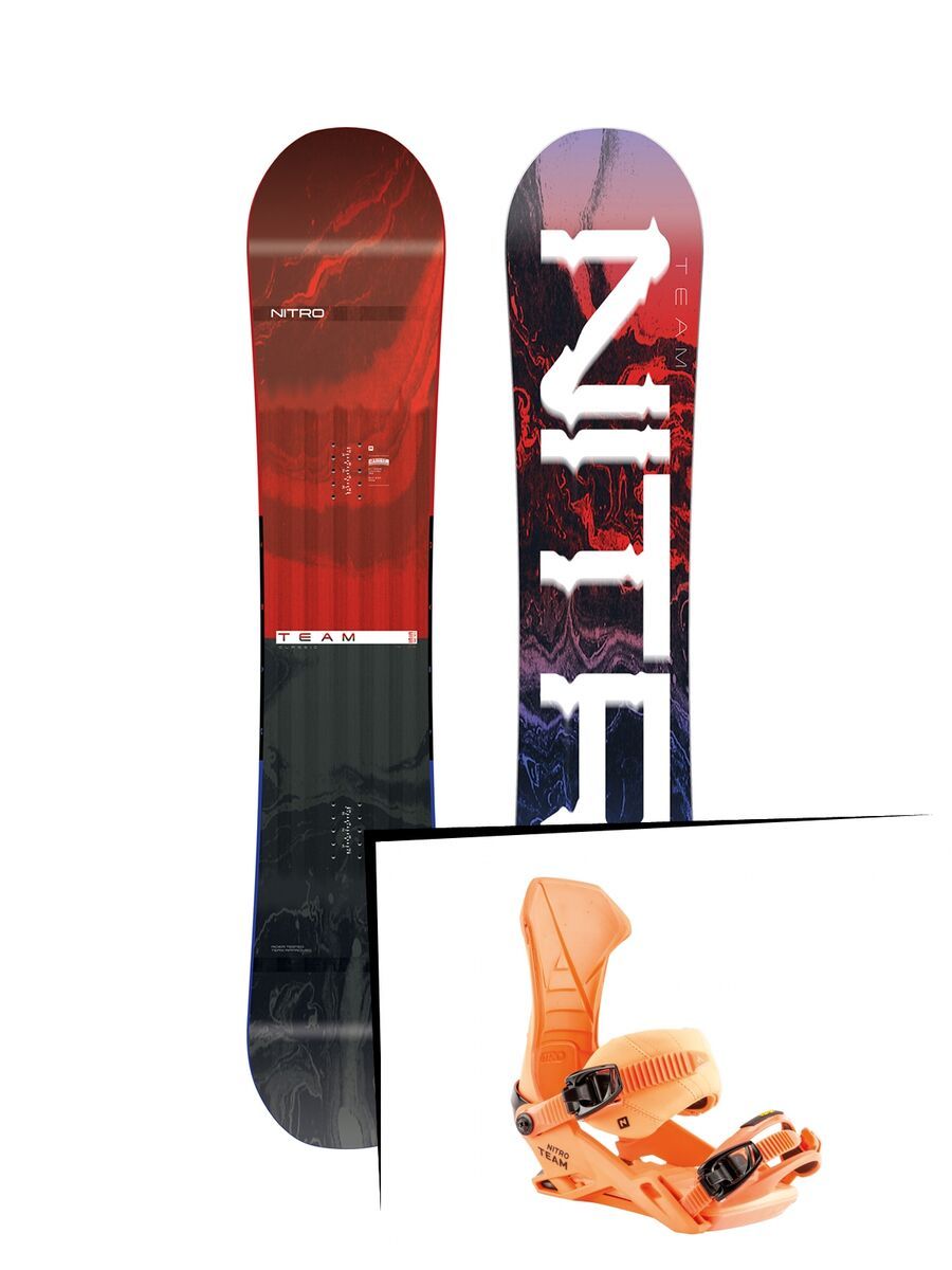 Set: Nitro Team Wide 2019 + Nitro Team muted brights series orange - Bild 1