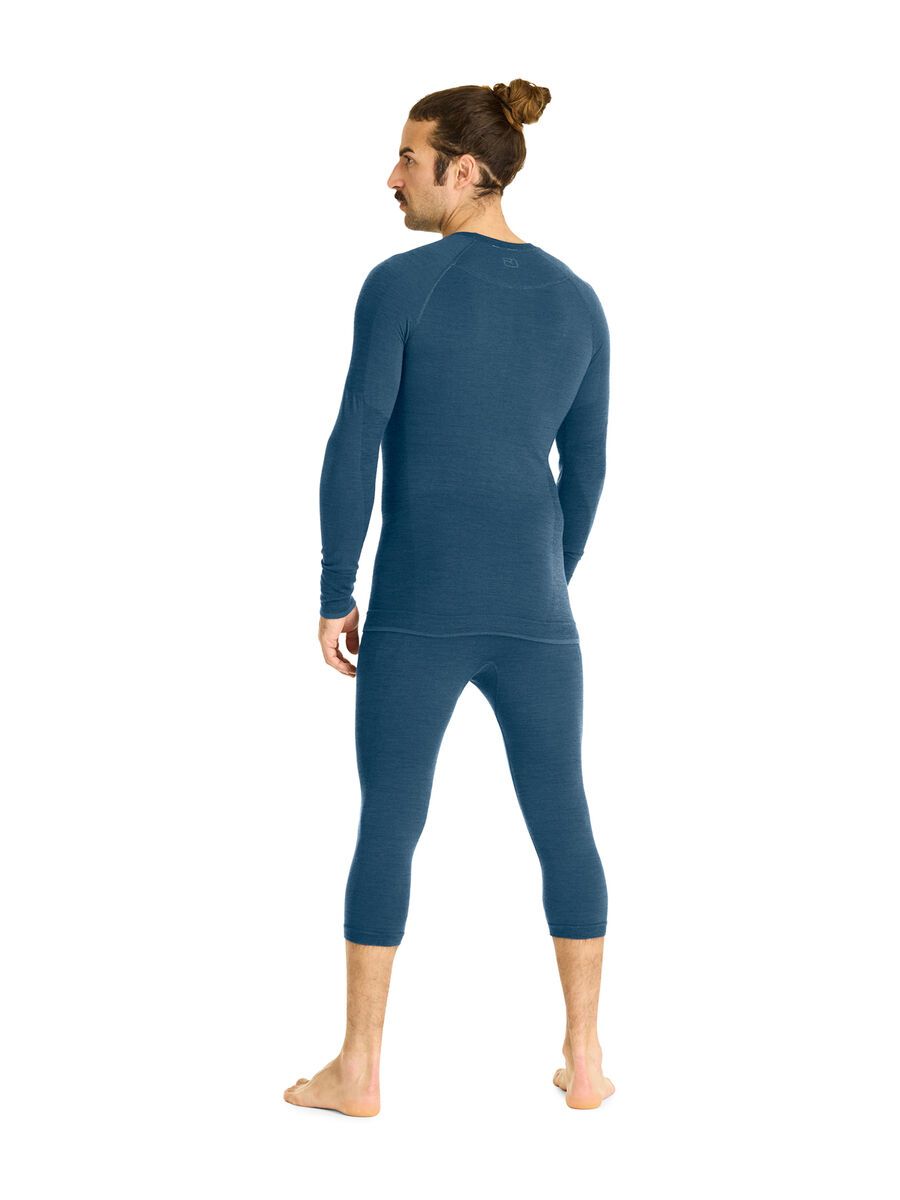 Ortovox 230 Merino Competition Long Sleeve M, petrol blue - Bild 3