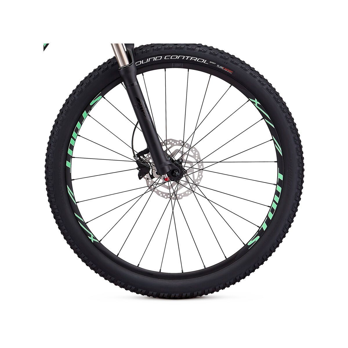 Specialized Rockhopper Expert, gloss black/acid kiwi/charcoal - Bild 4