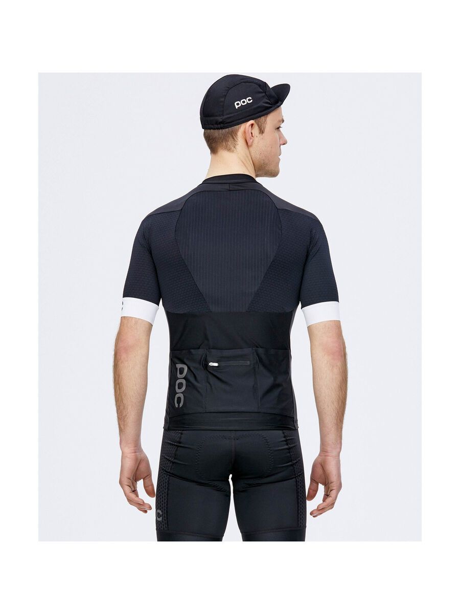 POC Raceday Aero SS Jersey, uranium black/hydrogen white - Bild 3